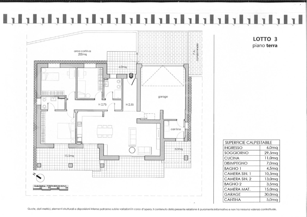 Villa - Planimetry 1