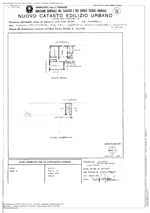 Appartamento - Planimetry 1