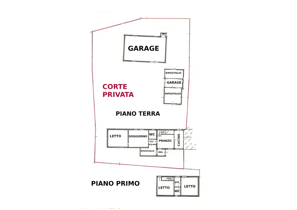 Casa Indipendente - Planimetry 1