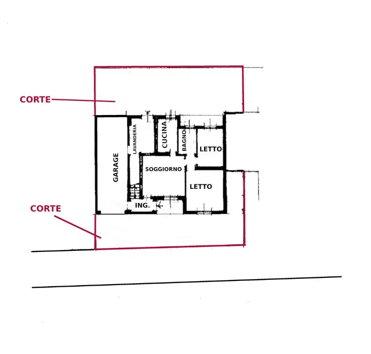 Casa Indipendente - Planimetry 2