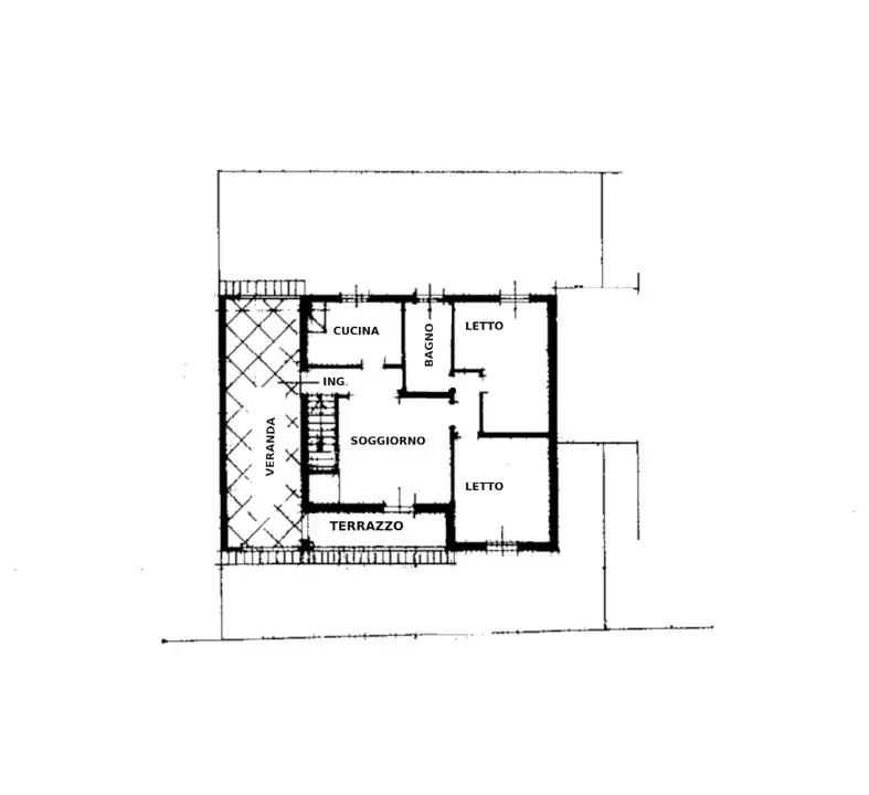 Casa Indipendente - Planimetry 1