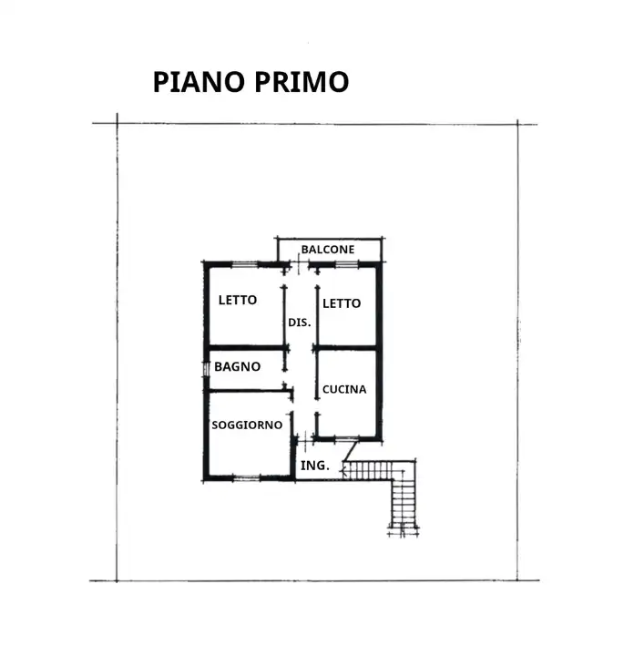 Casa Indipendente - Planimetry 1