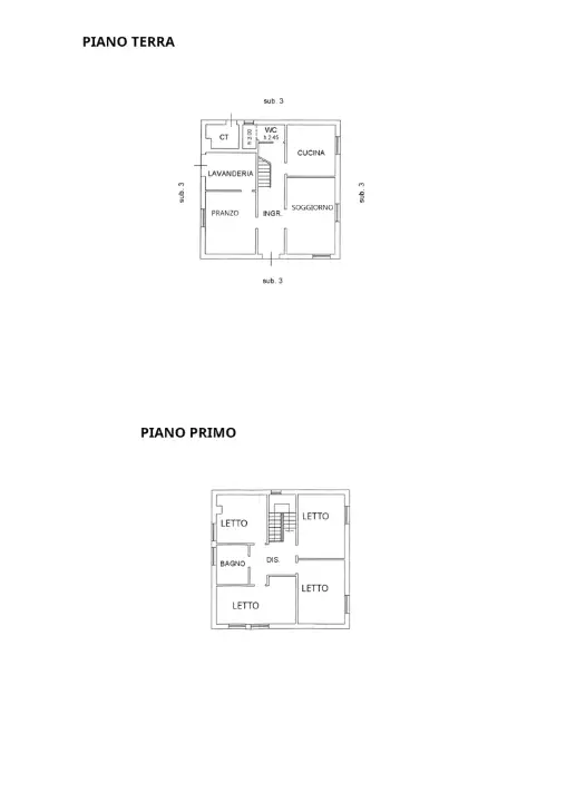 Casa Indipendente - Planimetry 1