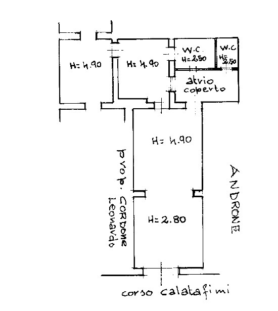 Negozio - Planimetry 1