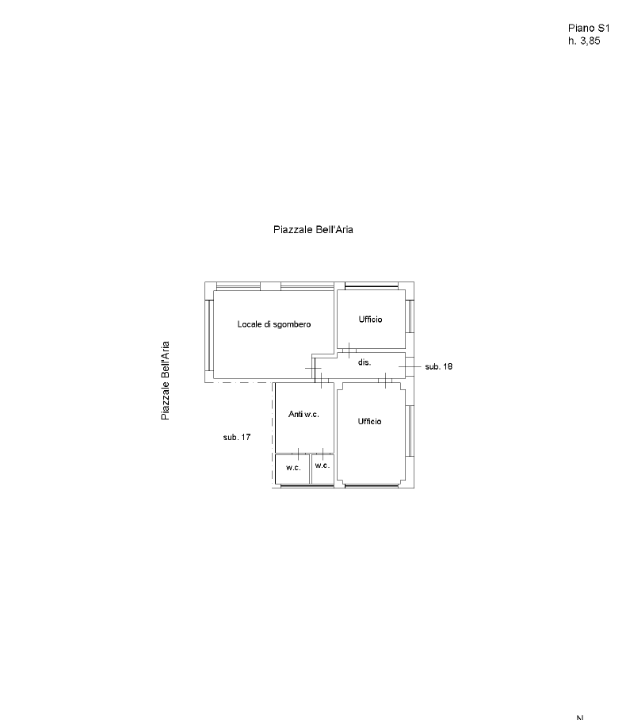 Ufficio - Planimetry 2