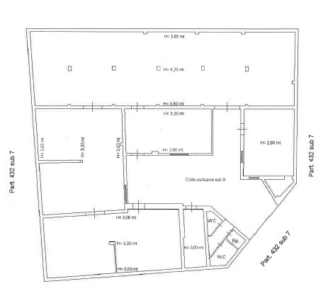 Magazzino - Planimetry 1