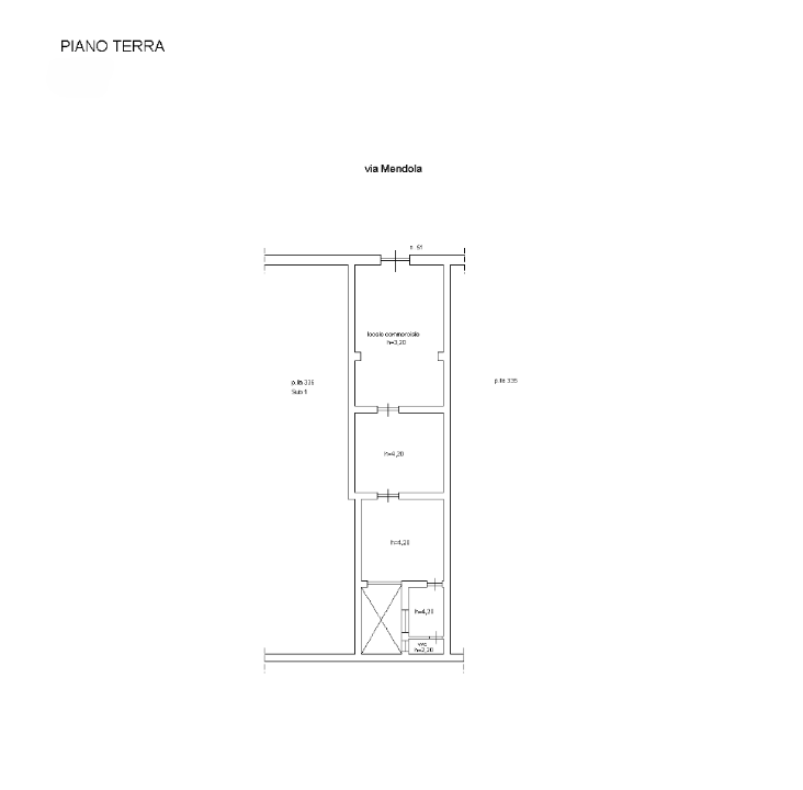 Negozio - Planimetry 1