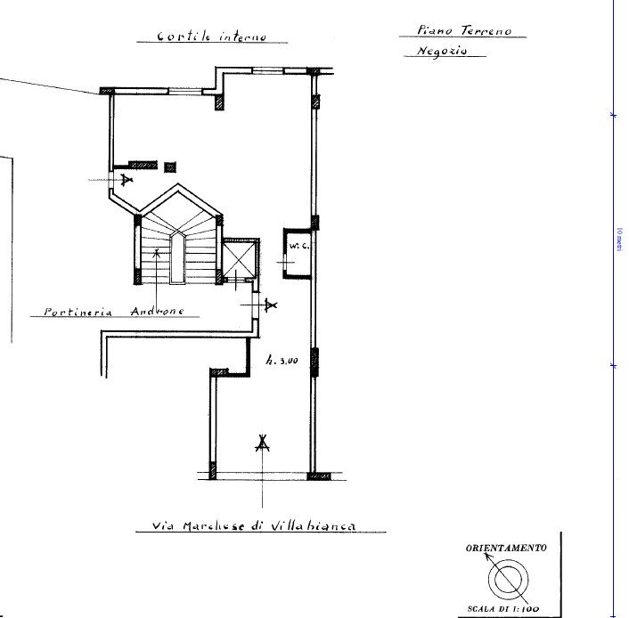 Negozio - Planimetry 1