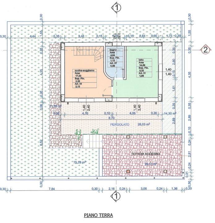 Villa - Planimetry 1