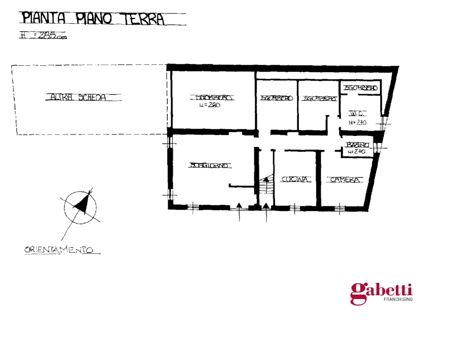 Casa Indipendente - Planimetry 1