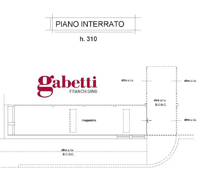 Magazzino - Planimetry 2