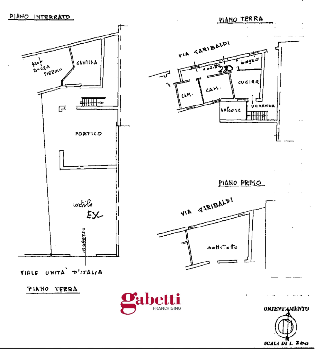 Casa Indipendente - Planimetry 1