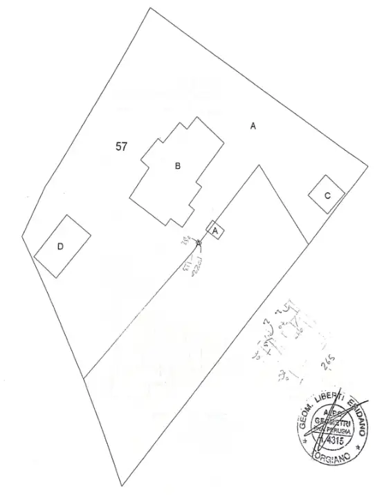 Casa Indipendente - Planimetry 1