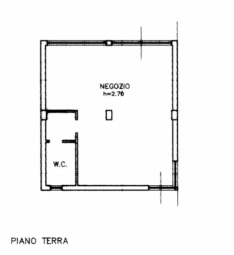 Negozio - Planimetry 1