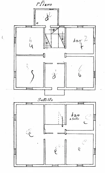 Casa Indipendente - Planimetry 1