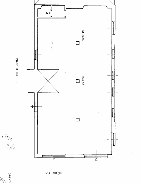 Negozio - Planimetry 1