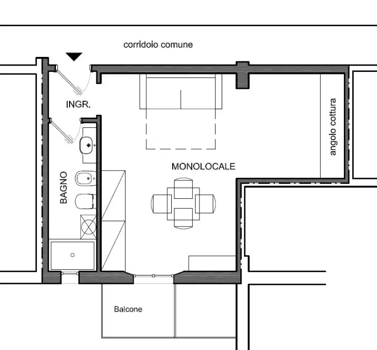 Appartamento - Planimetry 1