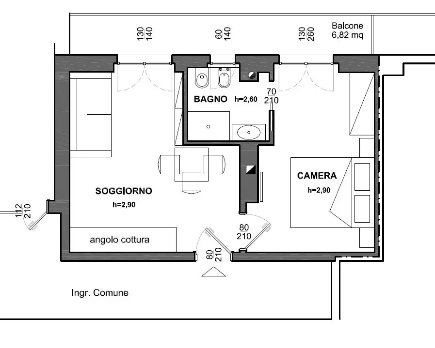 Appartamento - Planimetry 1