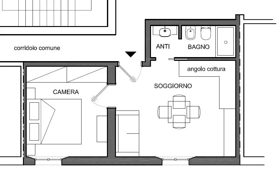 Appartamento - Planimetry 1
