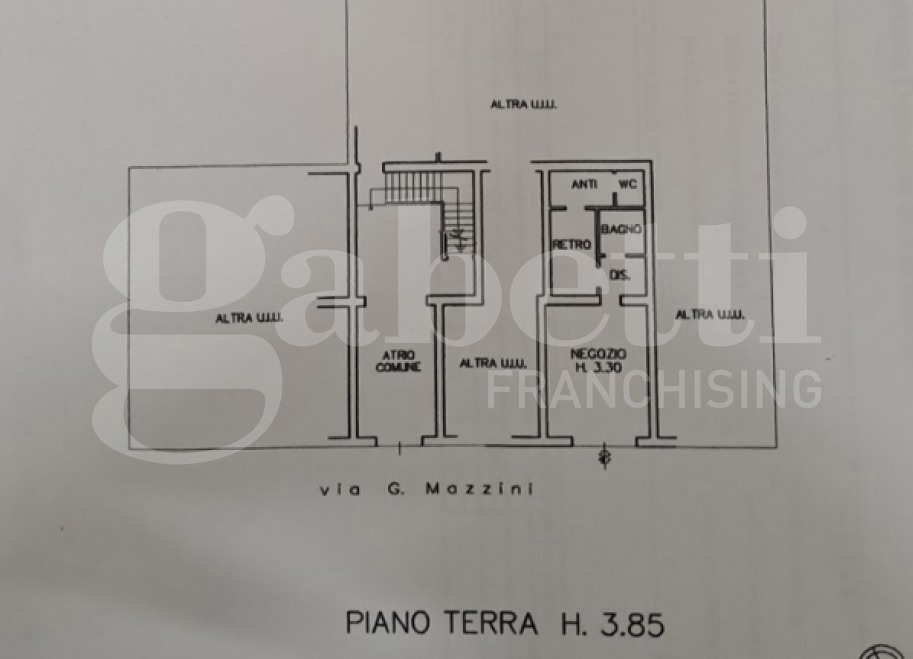 Negozio - Planimetry 1