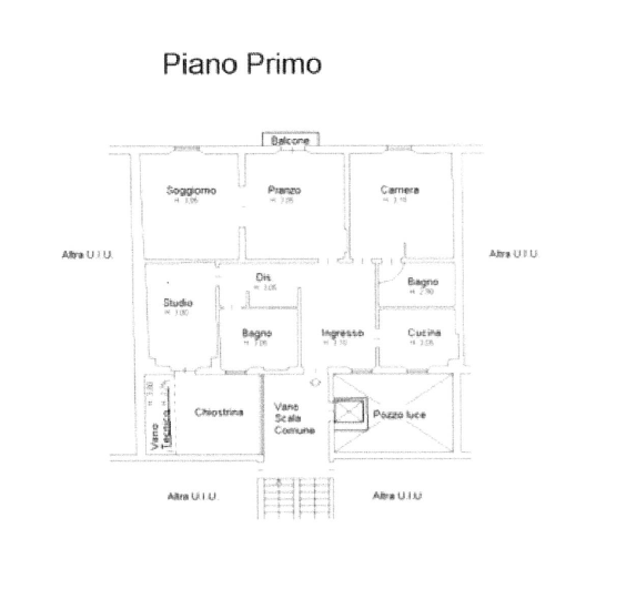 Appartamento - Planimetry 1