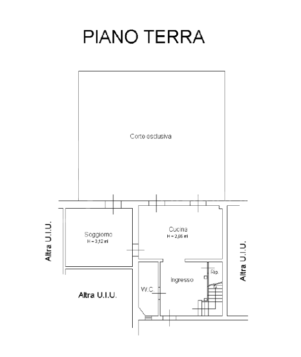 Casa Indipendente - Planimetry 1