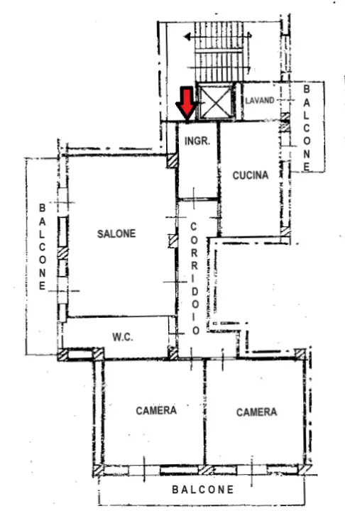 Appartamento - Planimetry 1