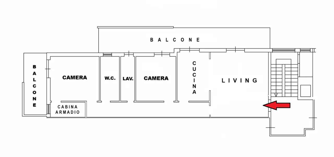 Appartamento - Planimetry 1