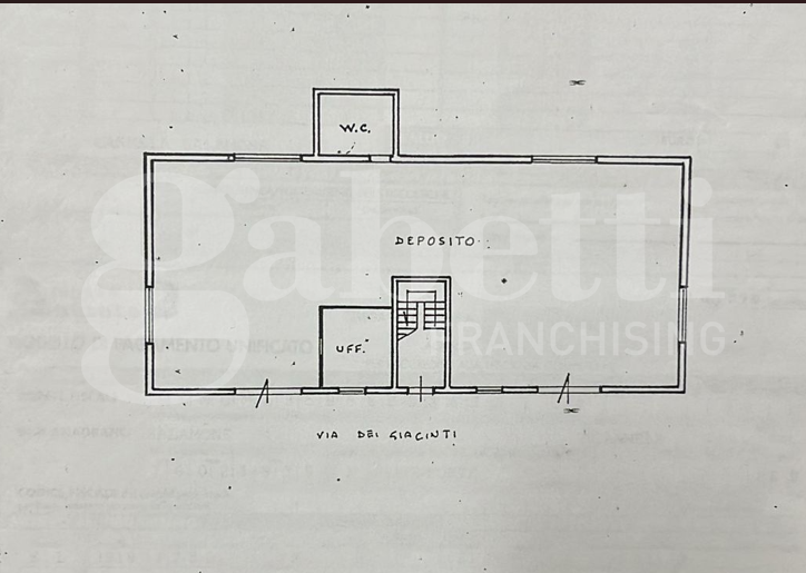 Magazzino - Planimetry 1