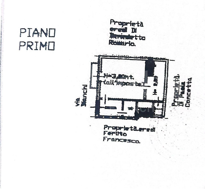 Casa Indipendente - Planimetry 1