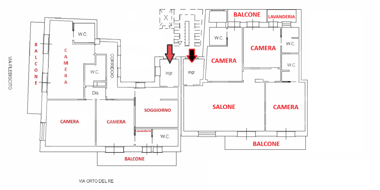 Appartamento - Planimetry 1