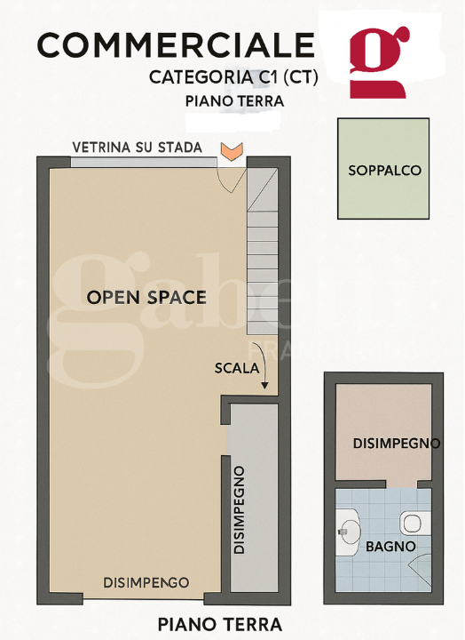 Negozio - Planimetry 1