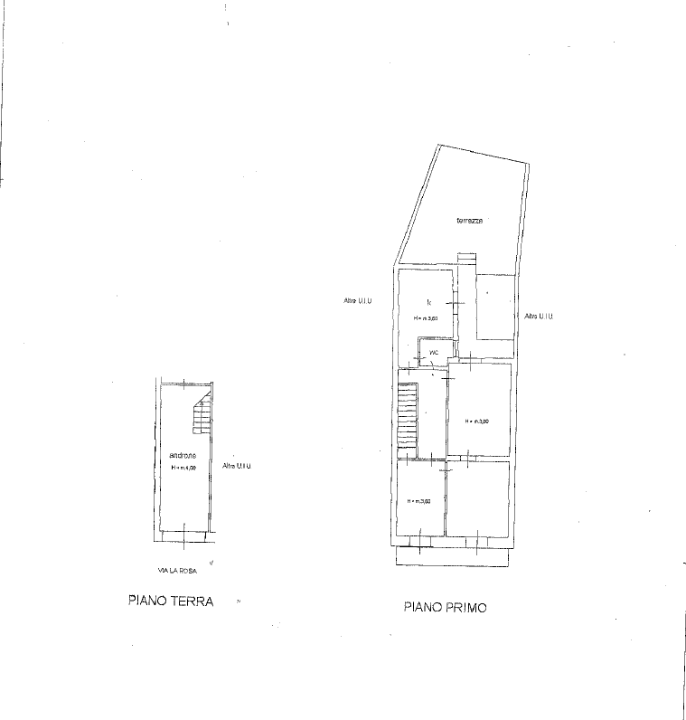 Casa Indipendente - Planimetry 1