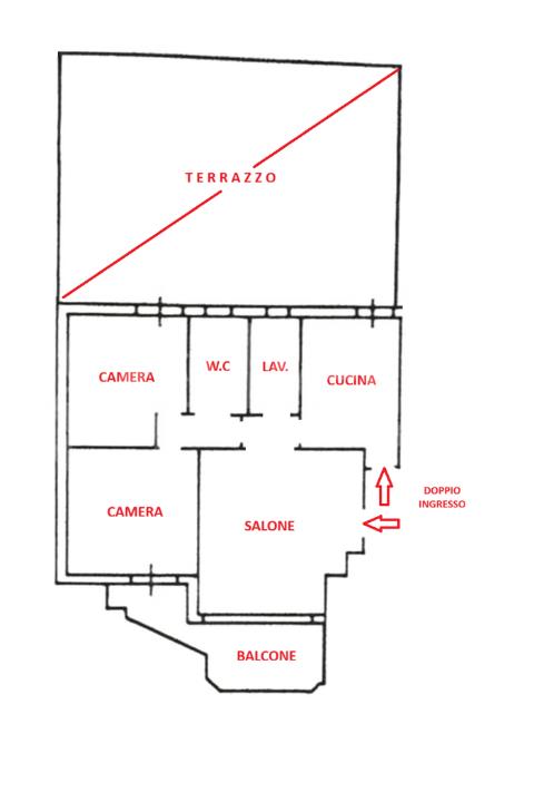 Appartamento - Planimetry 1
