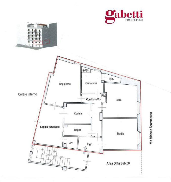 Appartamento - Planimetry 1