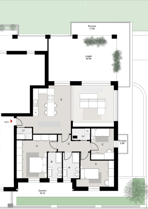 Appartamento - Planimetry 1