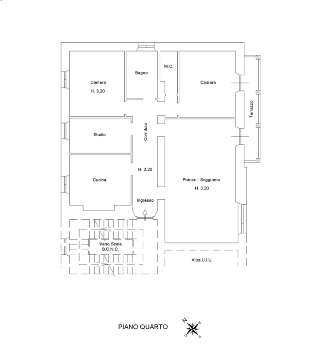 Appartamento - Planimetry 1