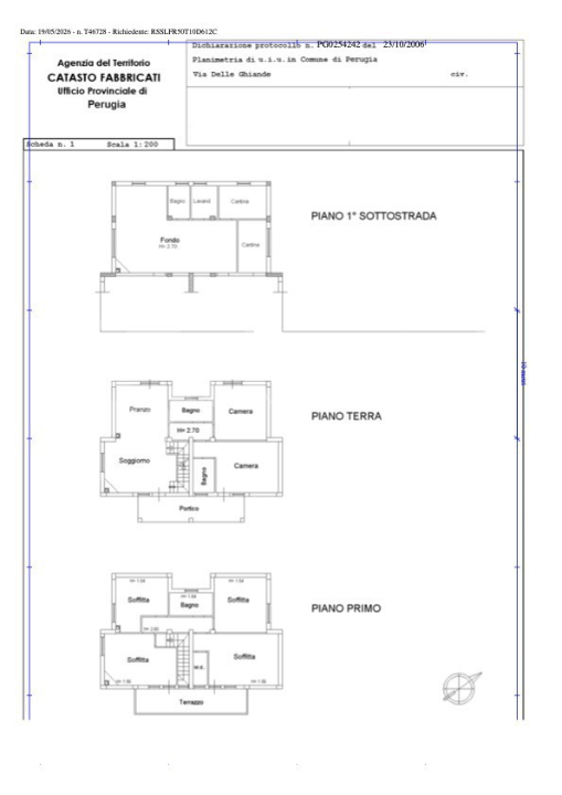 Casa Indipendente - Planimetry 1