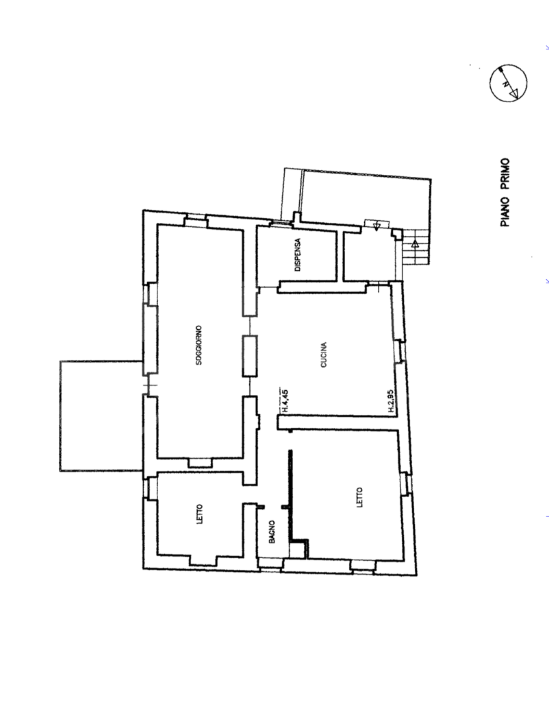 Casa Indipendente - Planimetry 1