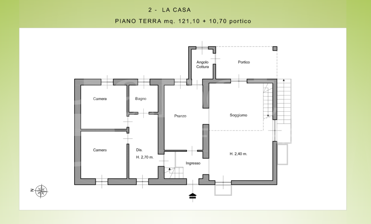 Casa Indipendente - Planimetry 3