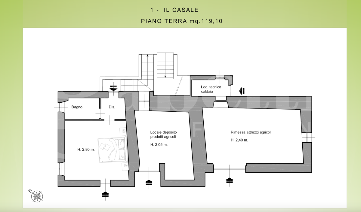 Casa Indipendente - Planimetry 1
