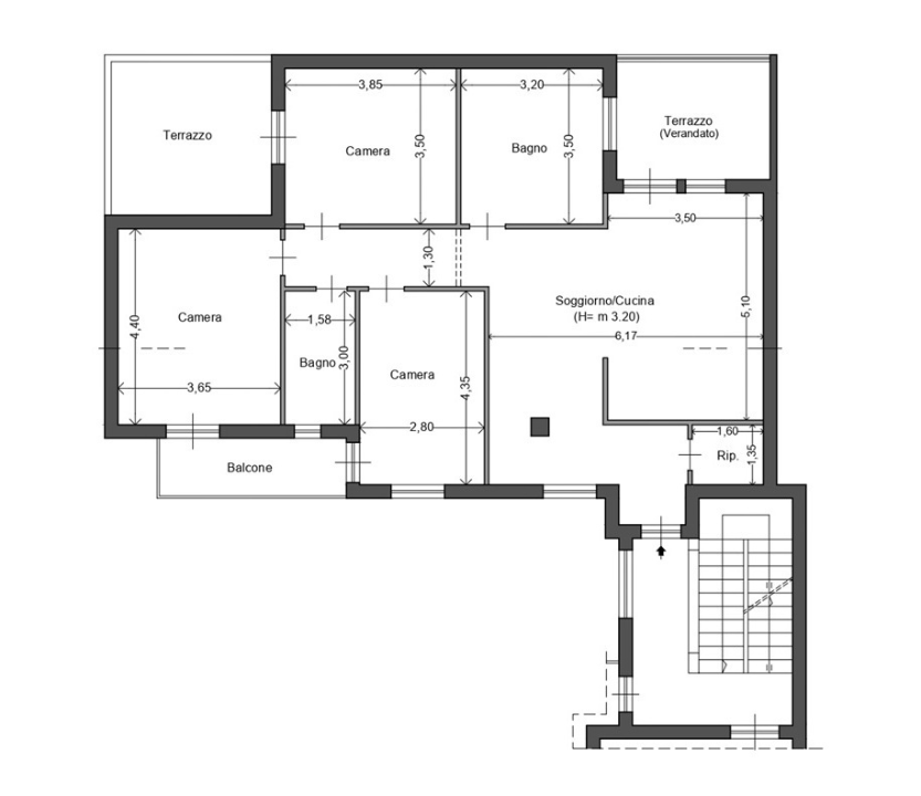 Appartamento - Planimetry 1