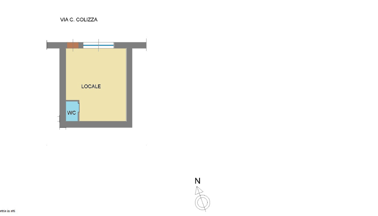 Negozio - Planimetry 1