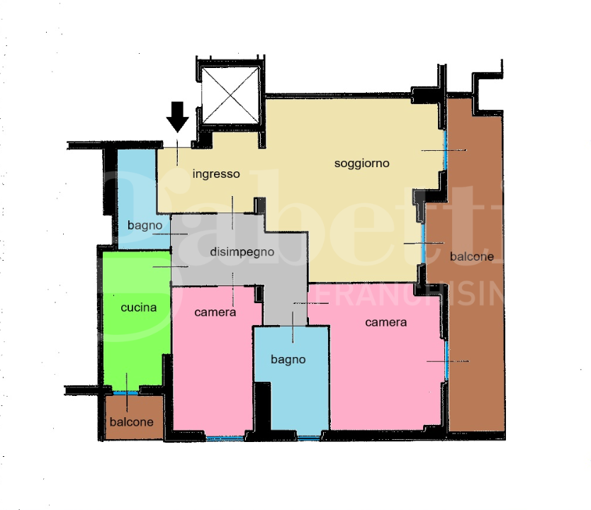 Appartamento - Planimetry 1