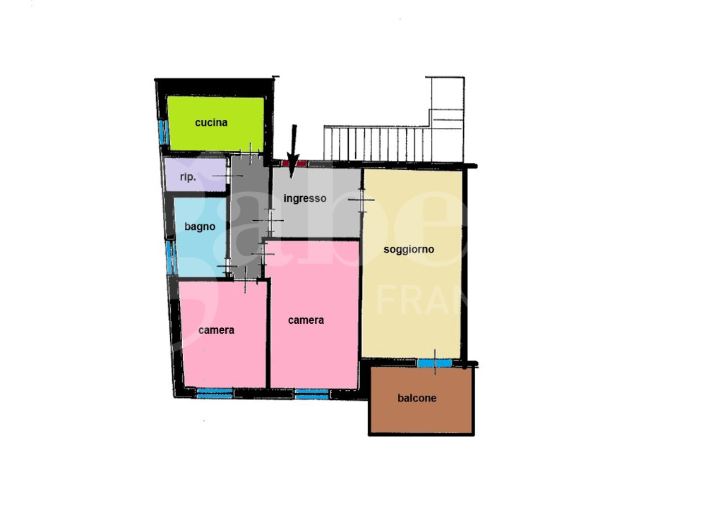 Appartamento - Planimetry 1