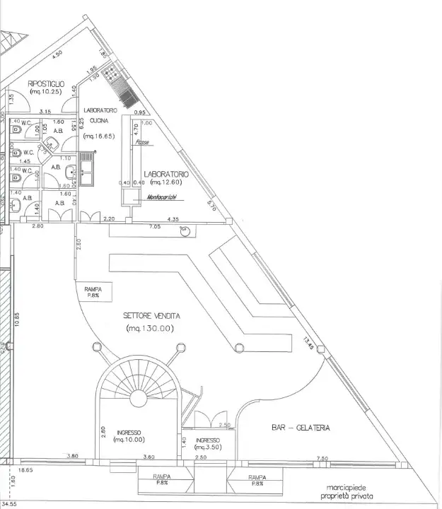 Negozio - Planimetry 1
