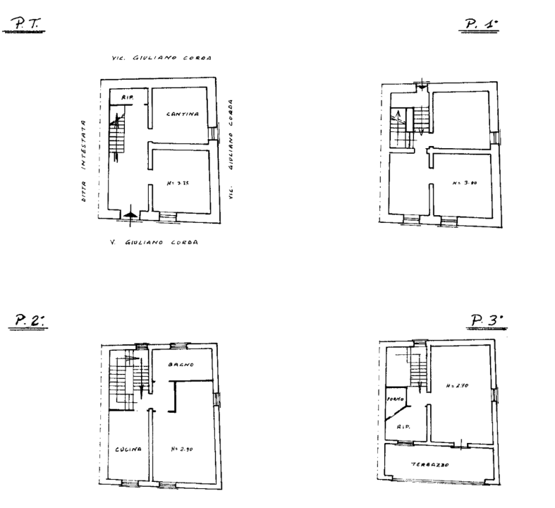 Casa Indipendente - Planimetry 1