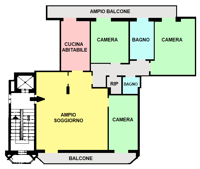 Appartamento - Planimetry 1