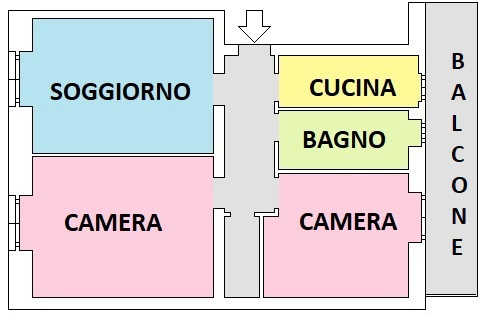 Appartamento - Planimetry 1