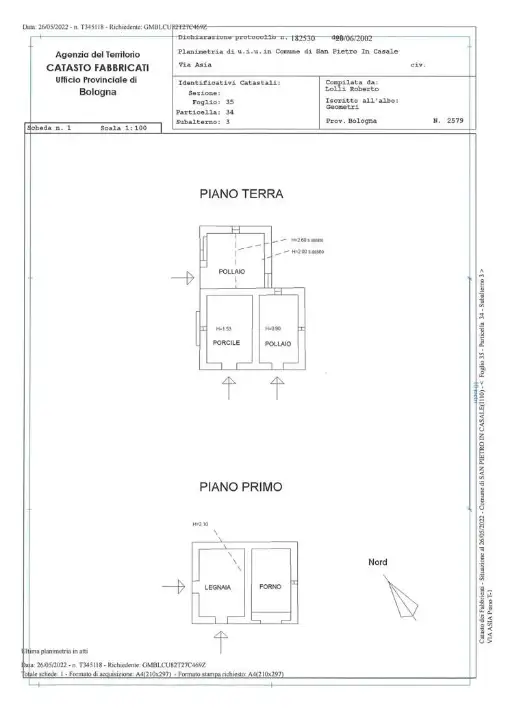 Casa Indipendente - Planimetry 2